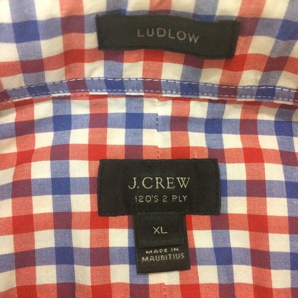 J. Crew Mens Ludlow Long Sleeve Button Front Shirt - Picture 7 of 8
